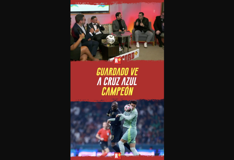 GUARDADO ve a CRUZ AZUL campeón