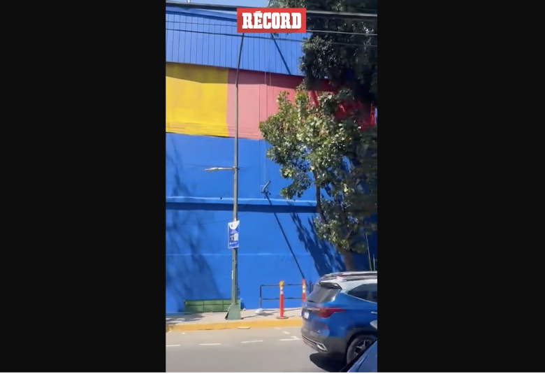 América pinta de amarillo el Estadio CDD