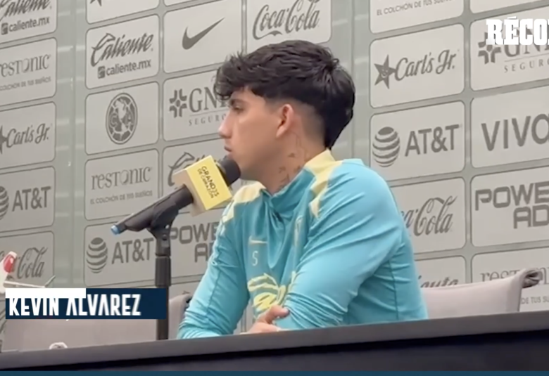 Kevin Álvarez habló de cara al partido entre América y Toluca