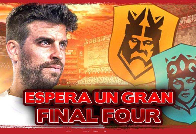 GERARD PIQUÉ quedó IMPRESIONADO con el NEMESIO DÍEZ y espera un gran FINAL FOUR | Entrevista
