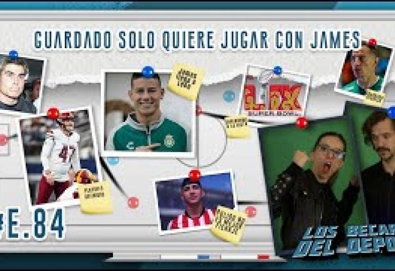 JAMES RODRÍGUEZ nuevo JUGADOR de LEÓN, Luka ROMERO LLEGA a CRUZ AZUL | Los Becarios del Deporte