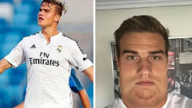 Eero Markkanen publicó una foto editada en la que aparece con un notable sobrepeso 