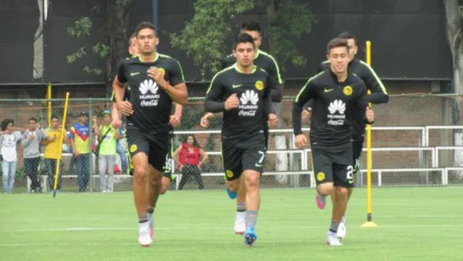 Entrenamiento de América en Coapa