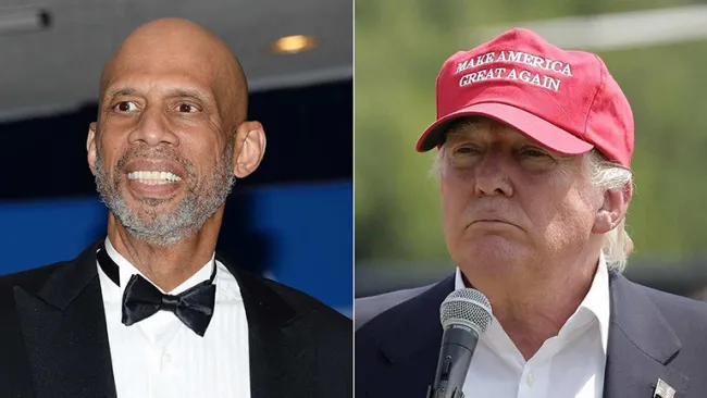 Trump tuvo una guerra de declaraciones con Kareem Abdul Jabbar