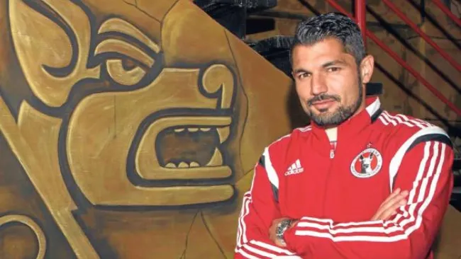 Javier Gandolfi posa para RÉCORD