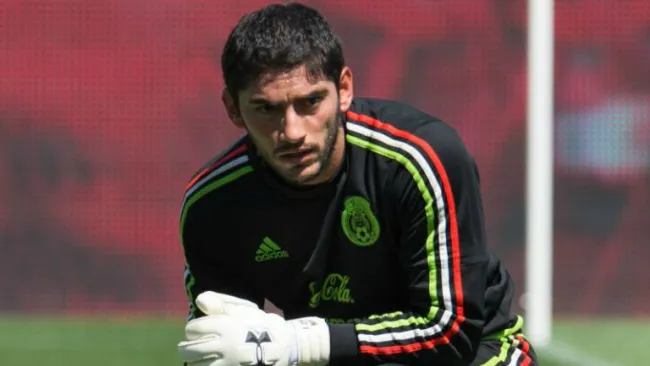 Corona, durante una práctica del Tri