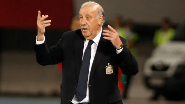 Del Bosque da indicaciones a sus seleccionados