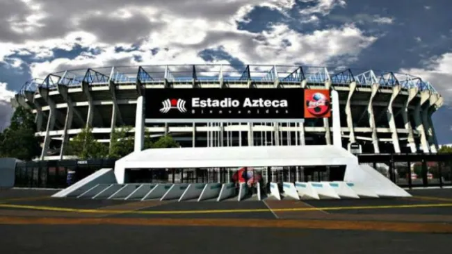 Vista exterior del Estadio Azteca