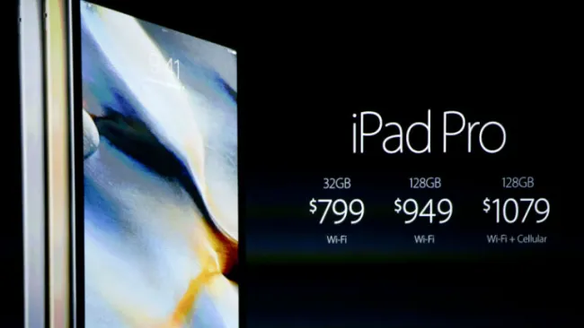 iPad Pro tiene tres presentaciones y la más económica es de 799 dls