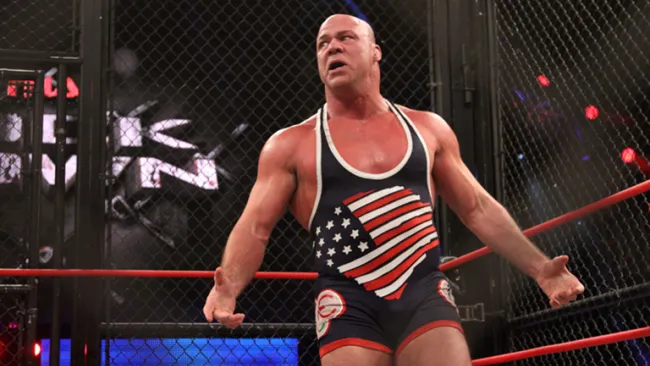 Kurt Angle, en una pelea