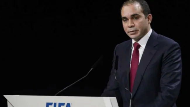 El principe Ali bin al-Hussein en una conferencia