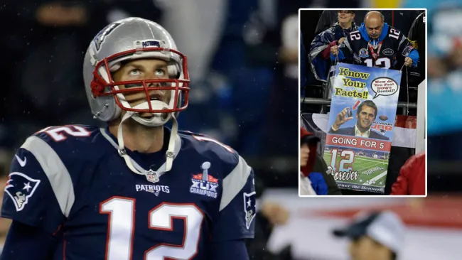 Tom Brady en el partidio contra Acereros