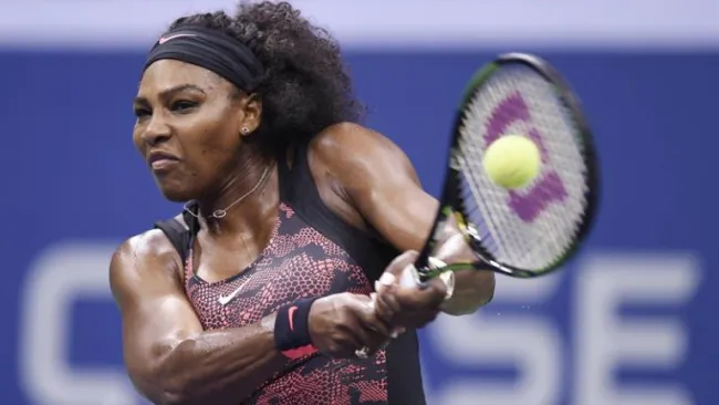 Serena Williams en un partido del US Open