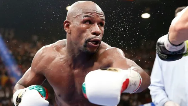Floyd Mayweather, en una pelea