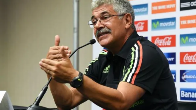 Tuca, durante una conferencia de prensa 