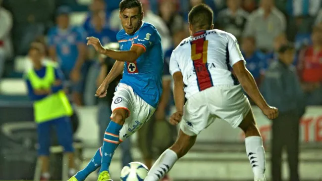 Partido entre Cruz Azul y Atlante de Copa MX