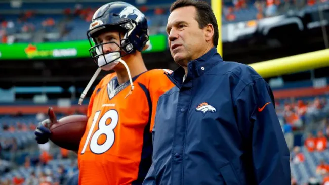 Manning y Kubiak se reúnen previo al juego contra Baltimore