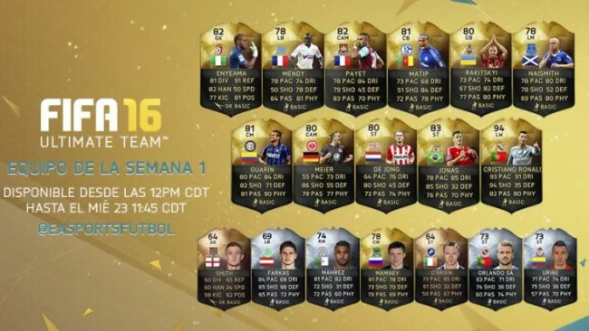 La oncena más destacada de la semana para EA