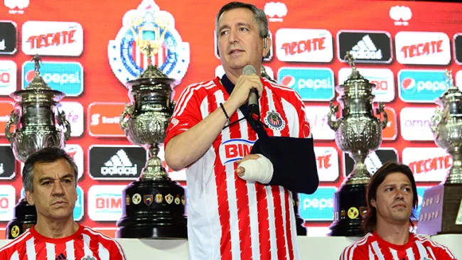 Vergara, en la presentación de Almeyda como DT