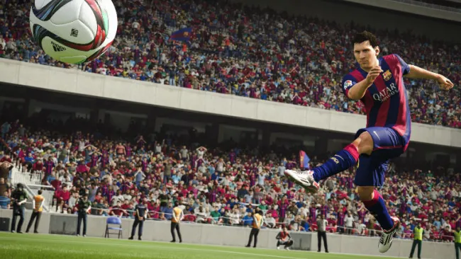 Messi realiza disparo en FIFA 16