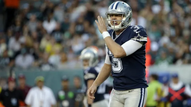Brandon Weeden, con los Vaqueros de Dallas