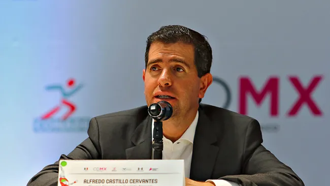 Alfredo Castillo, en conferencia de prensa