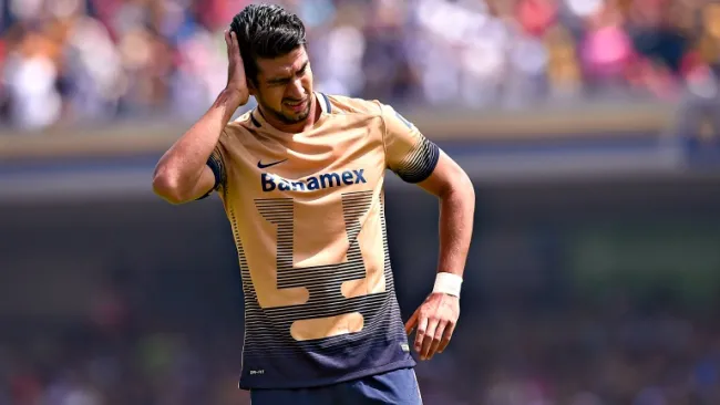 Eduardo Herrera lamentando una acción en CU