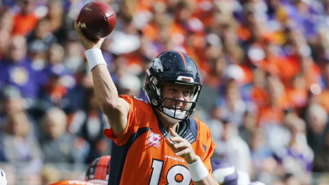 Peyton Manning con los Broncos de Denver