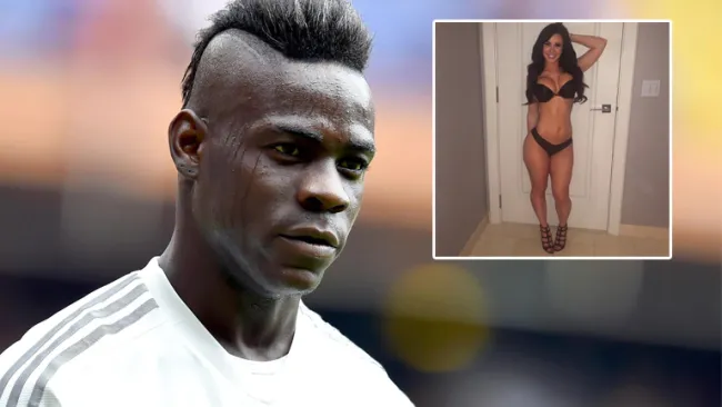 Mario Balotelli y la sexy Taisha Marie
