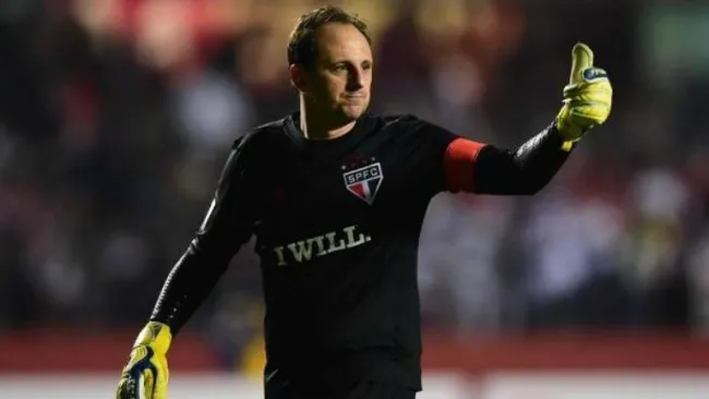 Rogério Ceni en un partido con el Sao Paulo
