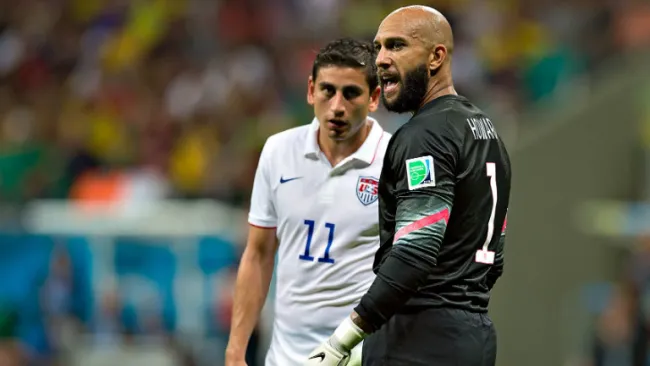 Alejandro Bedoya, en juego del Mundial de Brasil en 2014