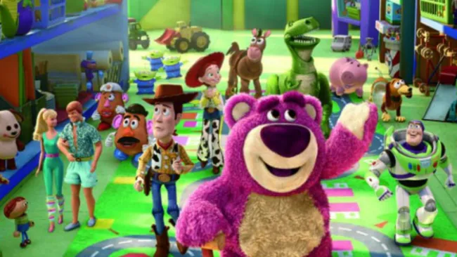 Los personajes de Toy Story 3, en una escena de la película