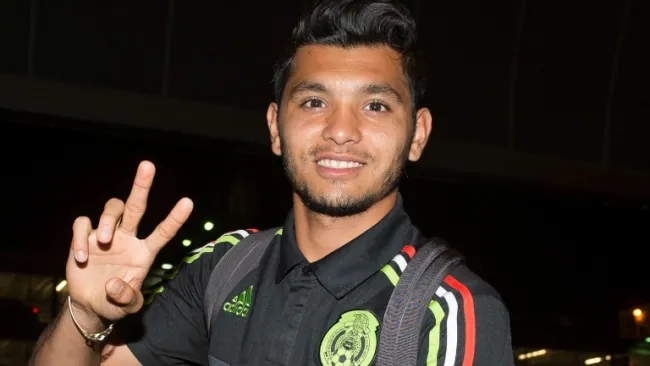 Jesús Corona a su llegada a Los Angeles