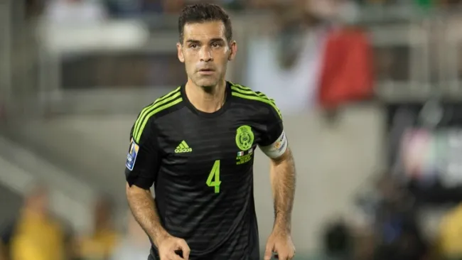 Márquez, en un partido del Tri