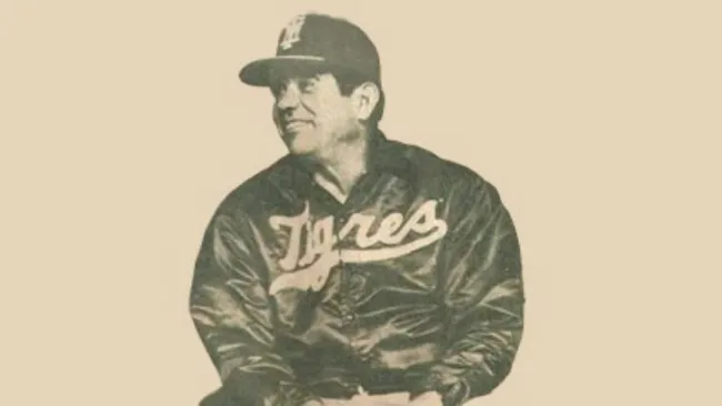José Luis 'Chito' García con los Tigres
