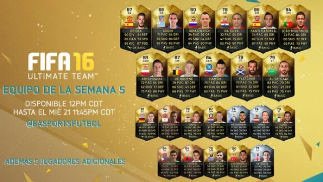 La oncena más destacada de la semana para EA