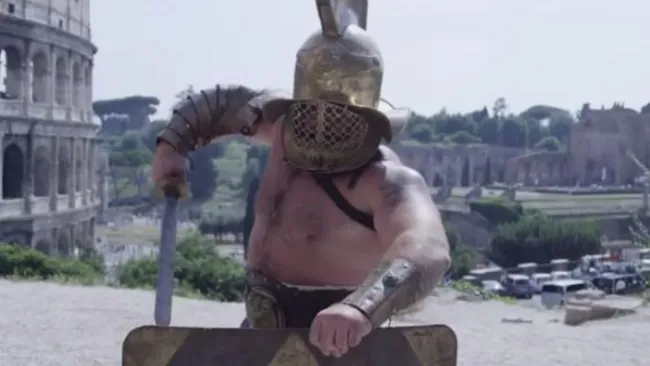 Parte del promo del Gladiador Romano