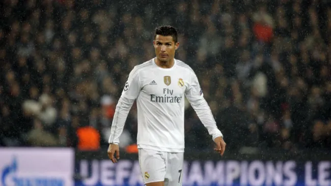 Cristiano Ronaldo, con el Real Madrid