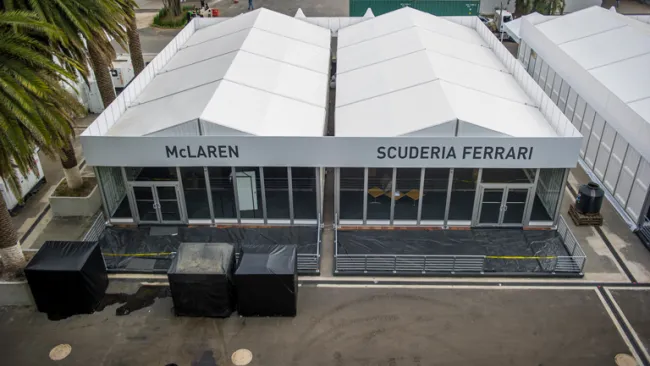 La zona de paddock que tendrá el AHR