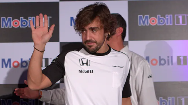 Fernando Alonso en conferencia de prensa 