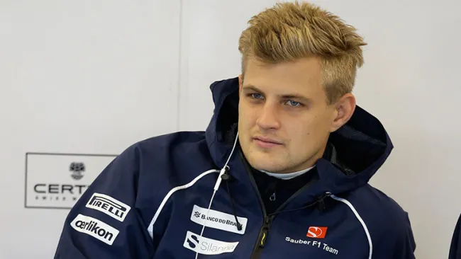 Ericsson, esperando durante el GP de Estados Unidos