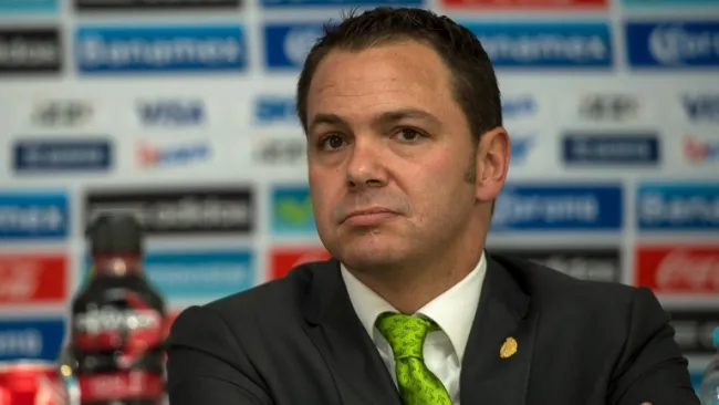 Santiago Baños en conferencia de prensa