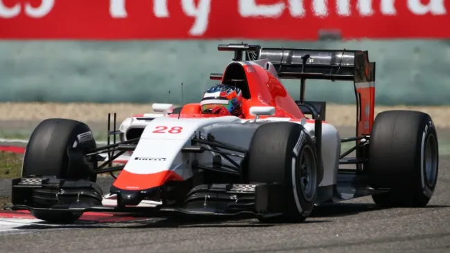 Auto que usa Manor Marussia en la temporada 2015