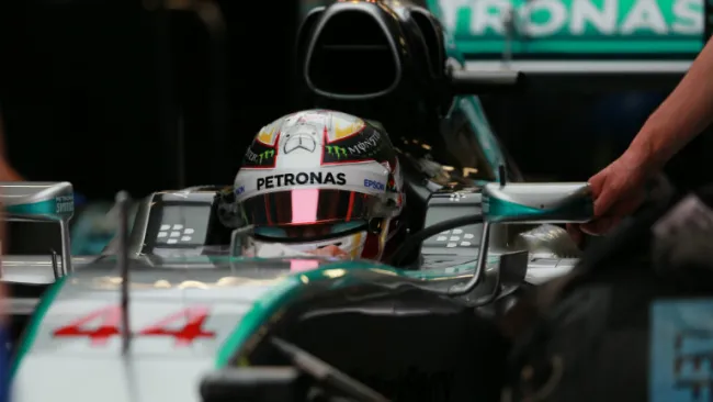 Lewis Hamilton previo a la etapa de calificación
