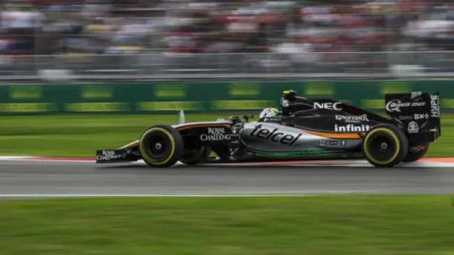 Pérez, en la sesión de calificación