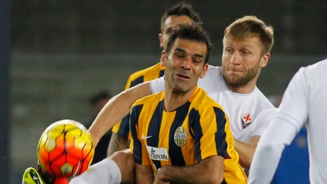 Rafa Márquez, en un partido con Hellas Verona