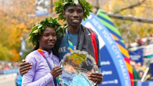 Biwott y Keitany ganadores del Maratón de Nueva York
