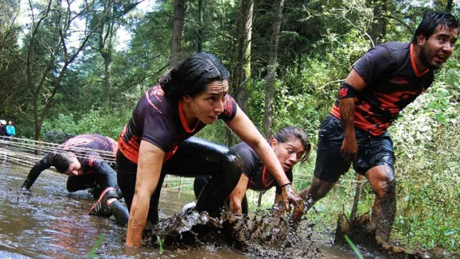 Competidores durante la cuarta edición del Cross Challenge