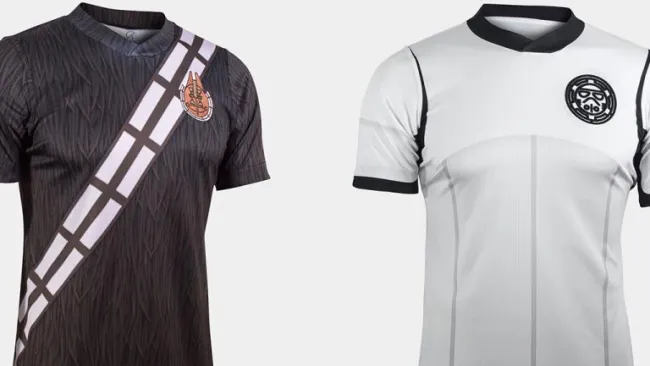 Así lucen las playeras con el estilo de Star Wars