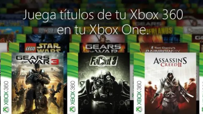 A partir de ahora ya puede jugar algunos títulos de 360 en Xbox One